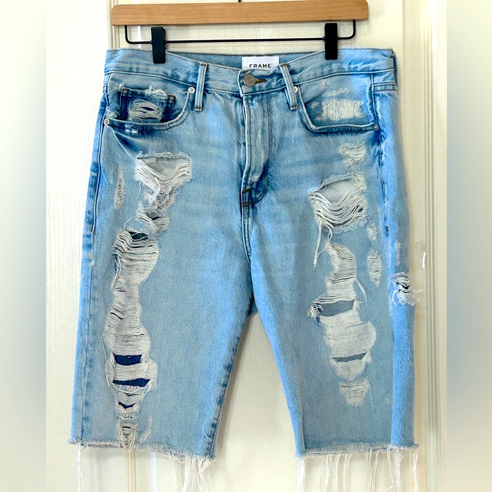 Women’s Frame Le Vintage Bermuda Shorts 28, drenched